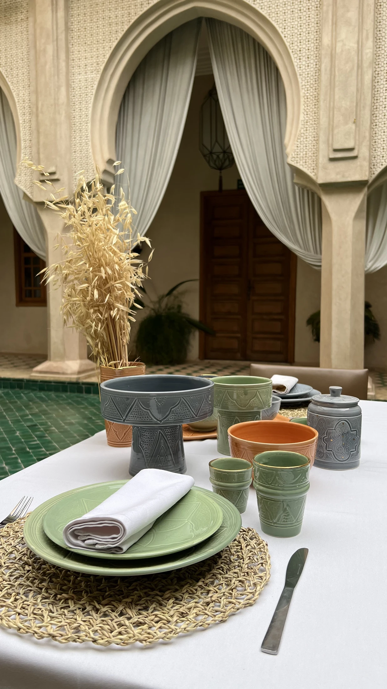Riad Almaha · courtyard